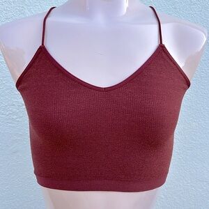 Burgundy Cami Top